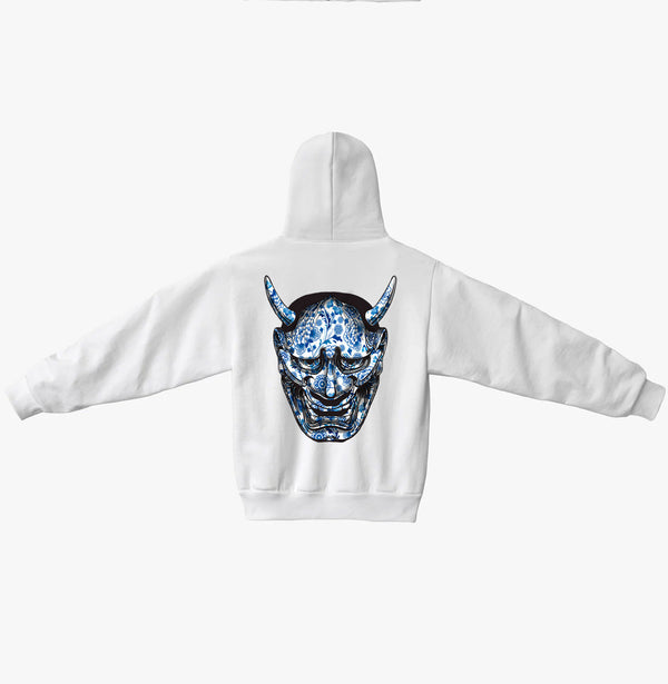 Hannya Graphic Full-Zip Hoodie